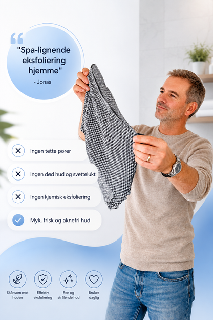 Antibakteriell skrubbhåndkle